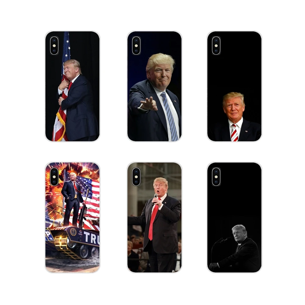 Аксессуары Дональд Джон Трамп чехлы для телефонов Samsung Galaxy S3 S4 S5 Mini S6 S7 Edge S8 S9 S10 Lite