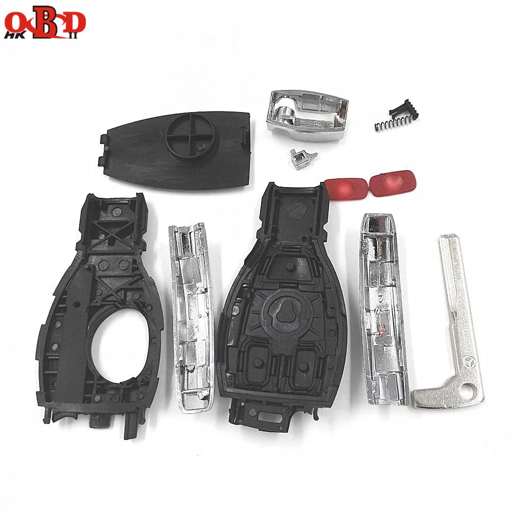 HKOBDII хорошее качество новинка 3-кнопочный умный Корпус Ключа автомобиля с