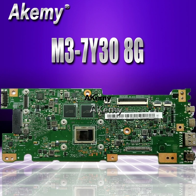 

Akemy UX330CA Laptop motherboard For Asus UX330CAK UX330CA UX330C mainboard M3-7Y30 8G RAM