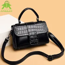 Luxurious Crocodile Pattern Womens Handbags Designer Pu Leather Fashion Crossbody Bags for Women New High Quality Shoulder Bag