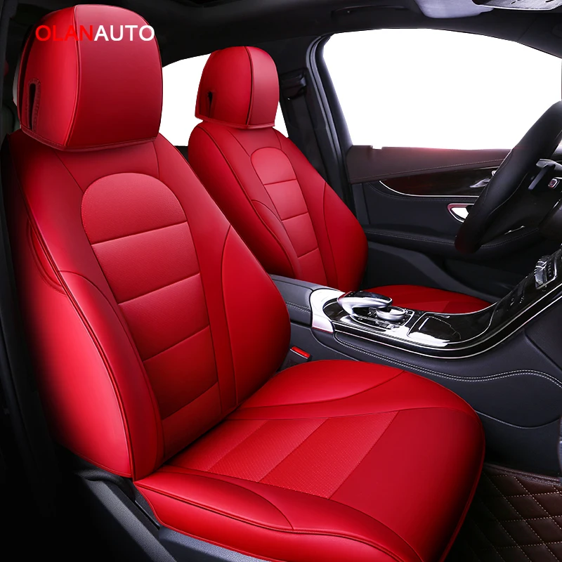 Пользовательские кожаный чехол автокресла для Volvo v70 v50 v40 c30 xc90 xc60 s80 s60 s40 аксессуары Чехлы на сиденье автомобиля
