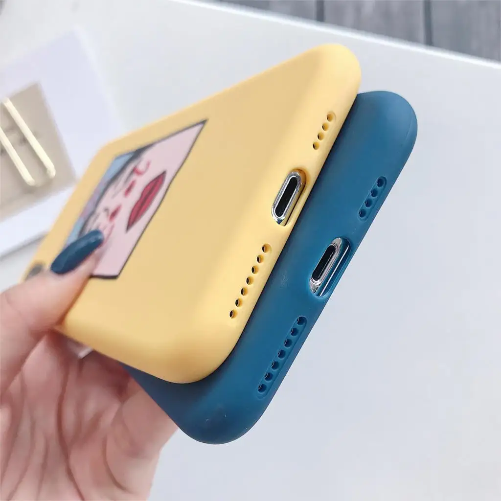 Забавные селфи большие ноздри ТПУ чехол для iPhone 6 7 8 Plus X XR XS Max чехлы телефонов 6S