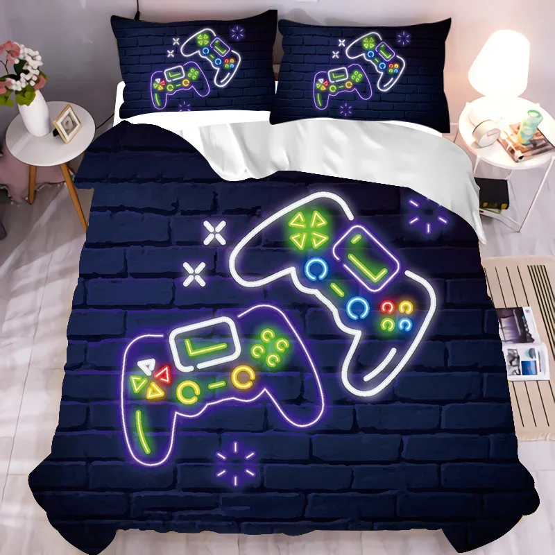 Наборы мультяшных одеял для мальчиков одеяло с ручным рисунком пододеяльник без