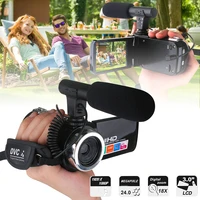 portable digital video camera 3 0 tft lcd screen 24mp hd 18x digital zoom camcorder with mic for youtube blogger recording