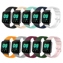 For Oppo Watch 41mm / 46mm Smartwatch Sport Wristband Soft Silicone Gel Replacement Strap Watchbands