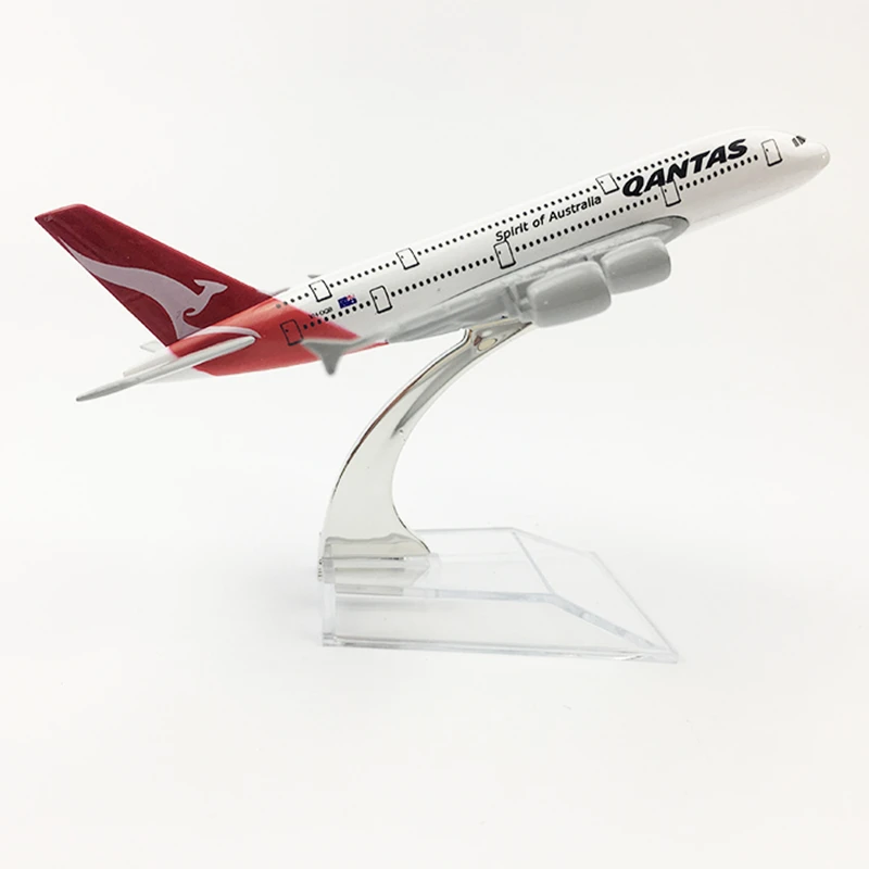 Масштаб 1:400 16 см авиакомпании Qantas Airlines самолеты из металлического сплава модель