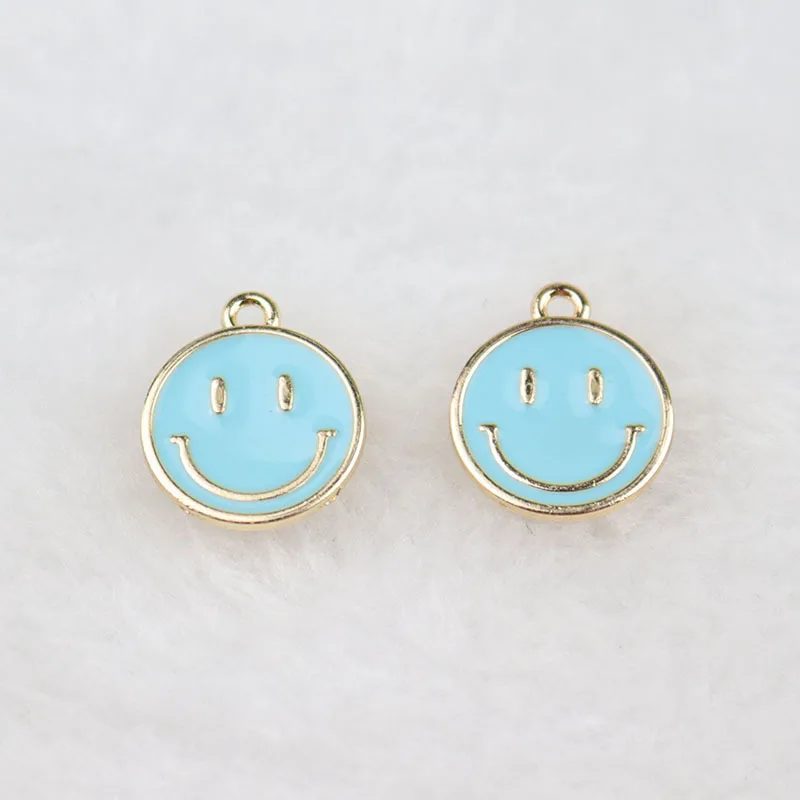 Подвеска для сережек сделай сам Ювелирное Украшение с изображением улыбающегося