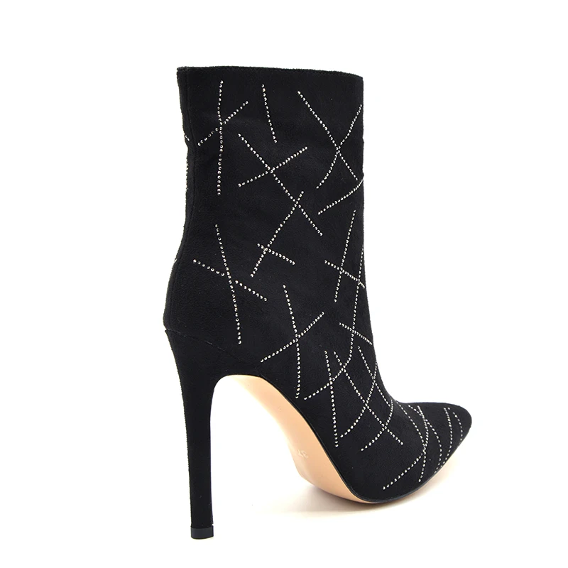 2020 модные роскошные женские туфли на высоком каблуке 11 см Туфли-лодочки из шелка