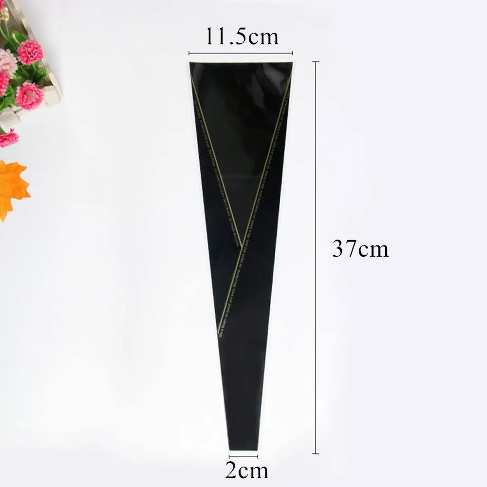

50 pcs Wrapping Paper For Flowers Rose Florist Packaging Paper Single Rose Flowers Gift For Valentine Wedding Floral Package