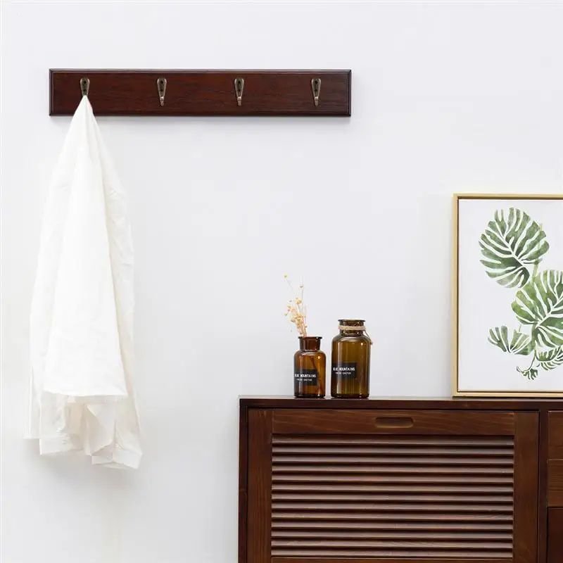 10 шт. античные сверхпрочные прочные вешалки для пальто настенные Крючки шкафа