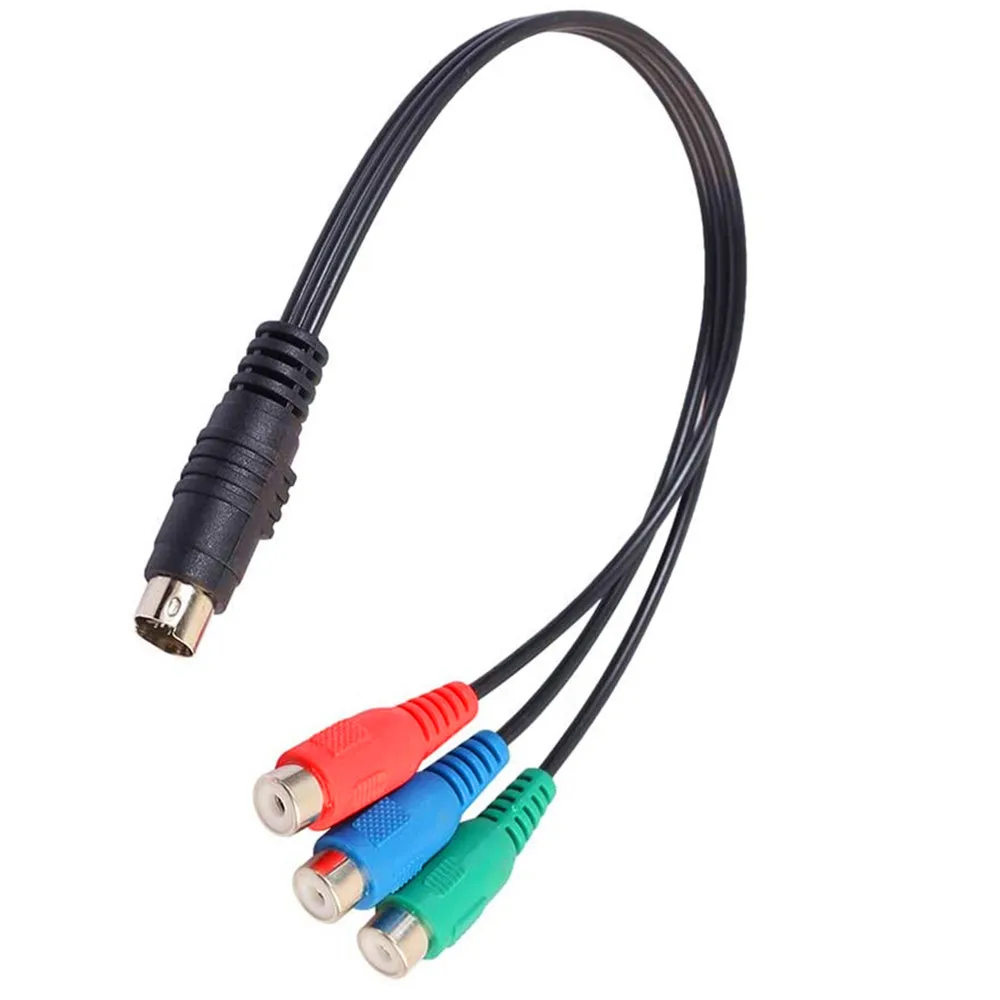7-контактный S-Video к HDTV / 3 RCA выход RGB (красный синий красный и зеленый) компонент