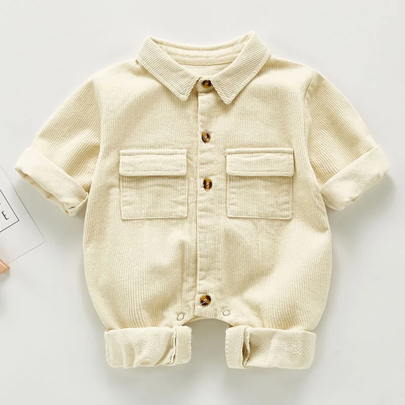 Spring Autumn Newborn Boys Girls Cowboy Broken Hole Jumpsuits Clothes Baby Long Sleeve Rompers Children | Детская одежда и обувь