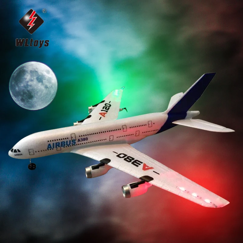 Новинка 2019 WLtoys самолёт с самолетом неподвижным крылом 2 4 ГГц|Радиоуправляемые