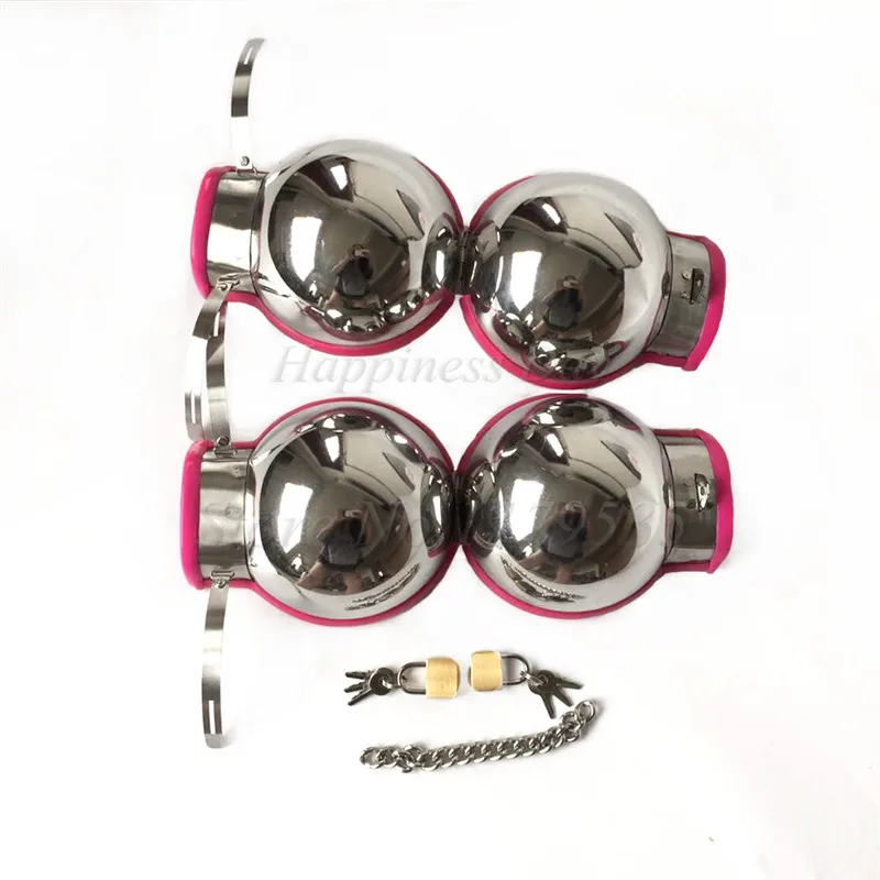 Альтернативные секс-игрушки мяч из нержавеющей стали для рабство ограничение
