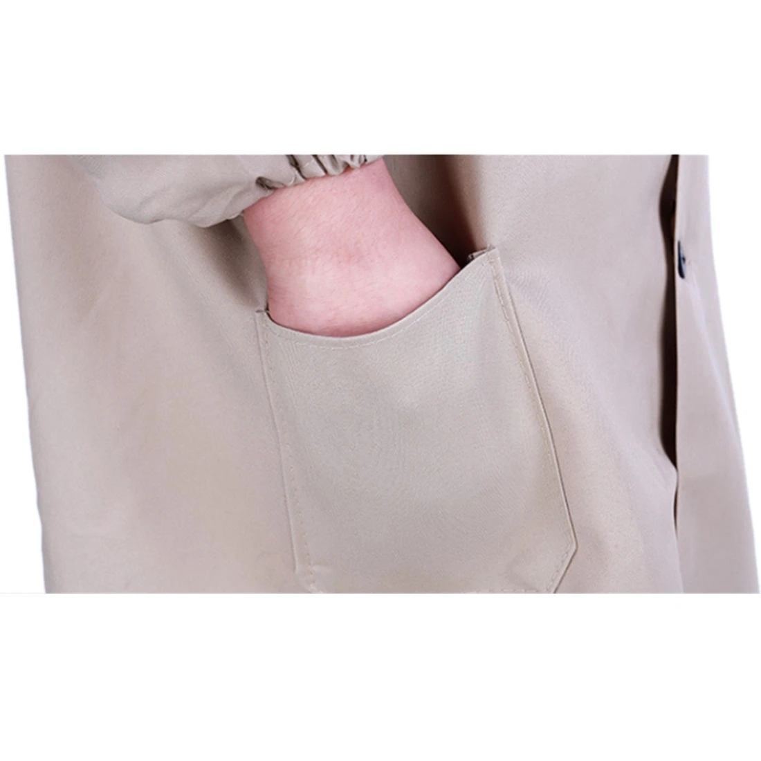 

Men Women Work Coat Machine Repairman Lab Coat Suits Long Sleeve Lab Coat Electrician Work Jacket Uniforms Dust Proof Coveralls