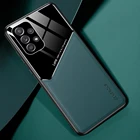 Кожаный чехол из ТПУ для Samsung A32 5G 4G A52 A72, чехол для телефона Galaxy A32 A22 A12, противоударный магнитный автомобильный держатель
