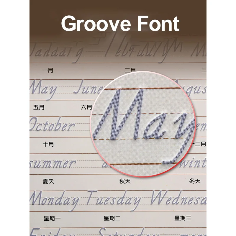 3 шт. тетрадь Liu Pin Tang для каллиграфии в итальянском стиле|Прописи| |