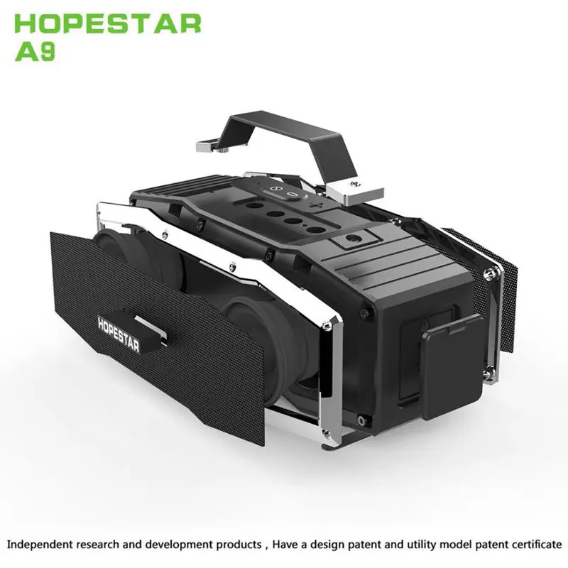 Hopestar A9 Ipx6 Водонепроницаемый Bluetooth динамик открытый портативный беспроводной