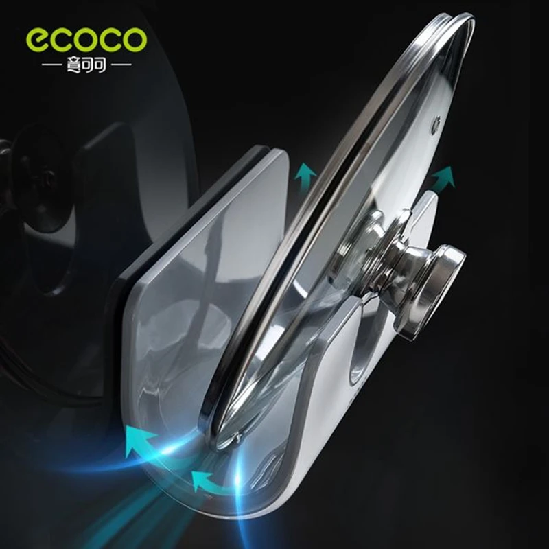 

QD 1pcs Storage Rack Hanging Pot Lid Rack Pan Cover Holder Cupboard Shelf Useful Household Wall Mounted Kitchen Cooking Utensil