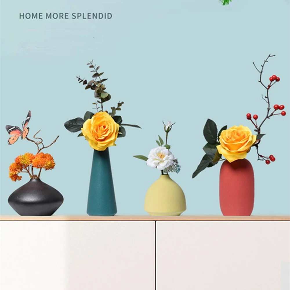 B-LIFE элегантная eramic Ikebana Цветочная композиция для вазы декоративный бутон
