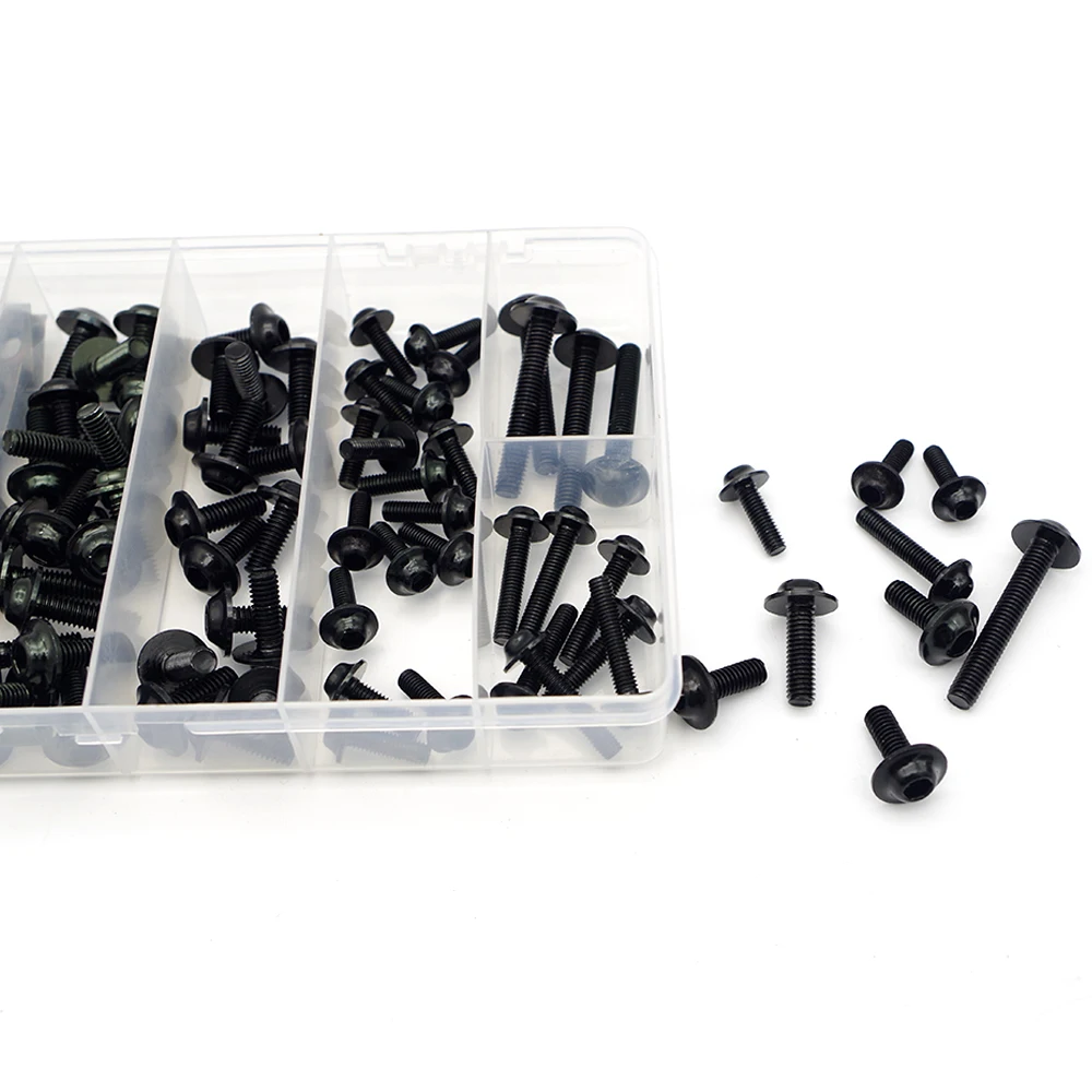 Комплект болтов для мотоцикла комплект крепежных зажимов винтовые гайки yamaha ybr