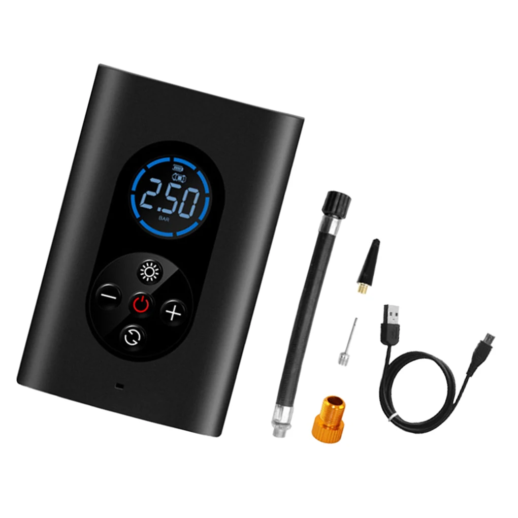 

Portable Car Air Compressor Electric Wireless Tire Inflator Air Pump Rechargeable Digital 150PSI Auto for Car Motorcycle Balls
