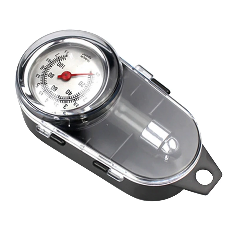 

Boxed High precision metal auto tire pressure gauge Car air pressure meter tester diagnostic tool car repair test
