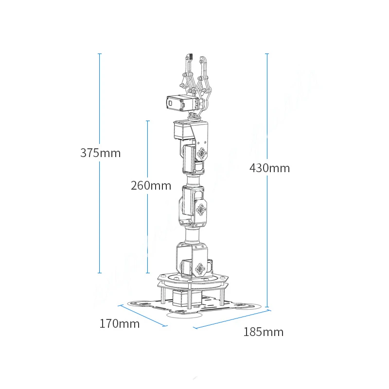 Пульт дистанционного управления XArm 6DOF полностью металлический с защитой от