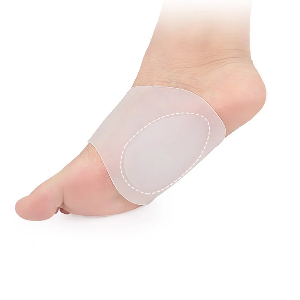 2 шт. с О образным вырезом Тип Корректор стопы стельки подушки не тапки для Для
