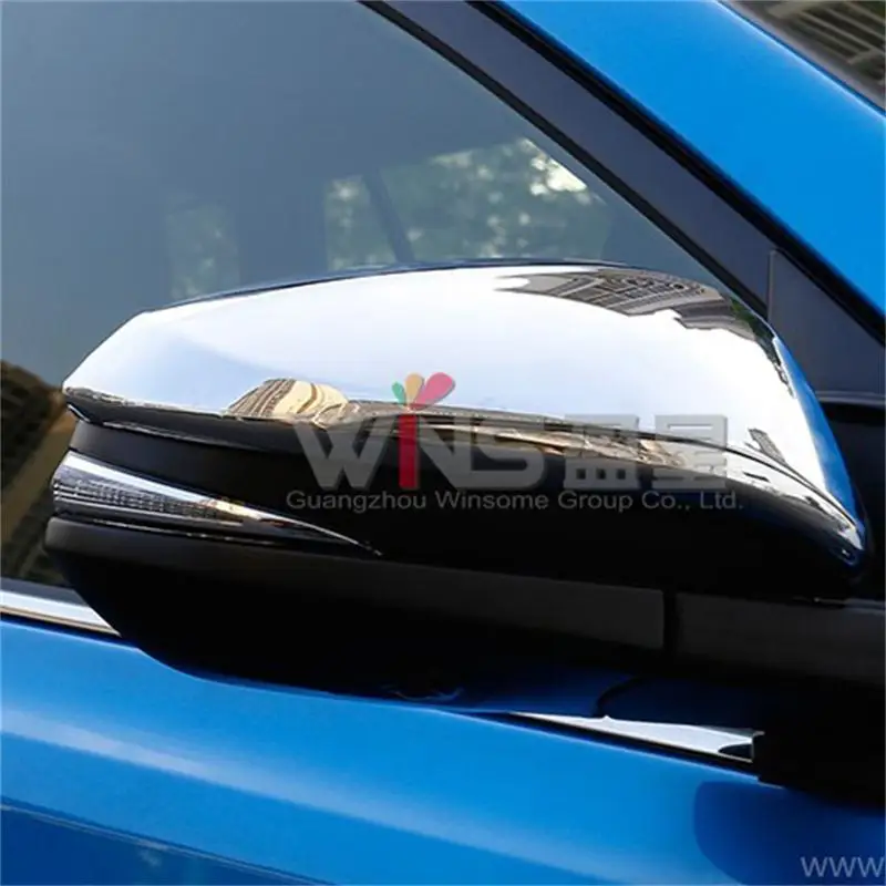 Хромированная накладка на дверное Зеркало для Toyota RAV4 2013 2014 2015 2016 декоративный