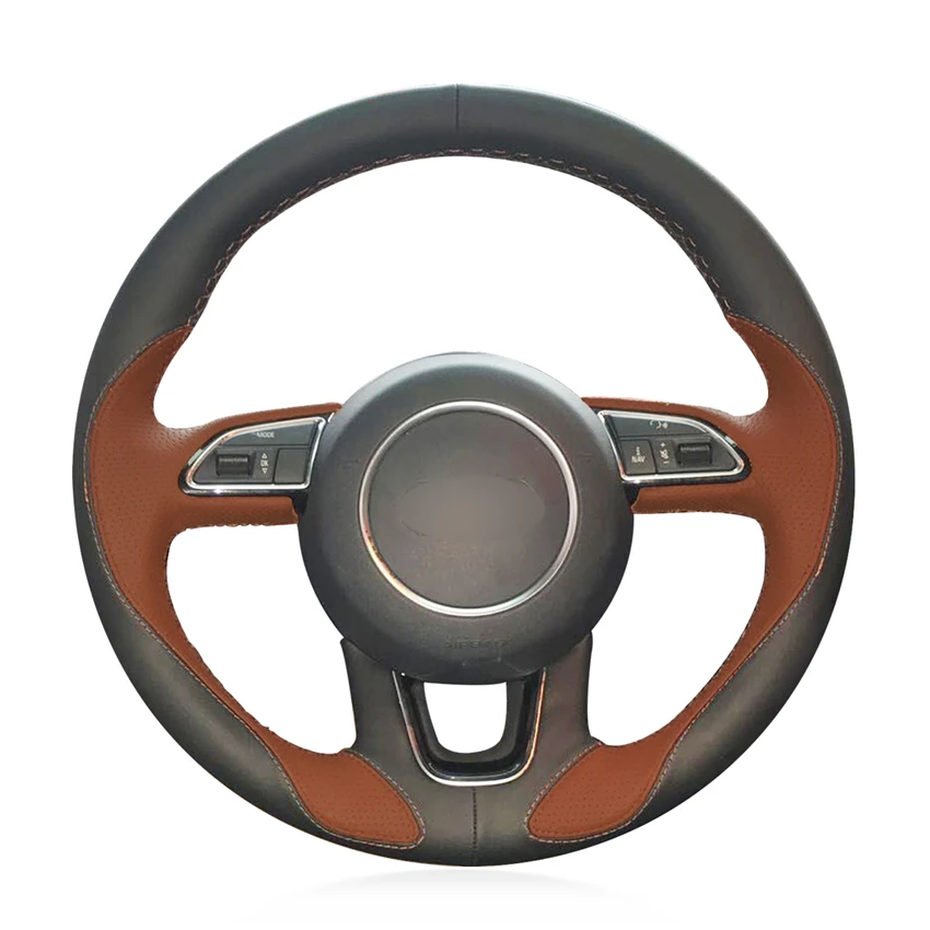 Прошитый вручную черный коричневый кожаный Противоскользящий мягкий чехол