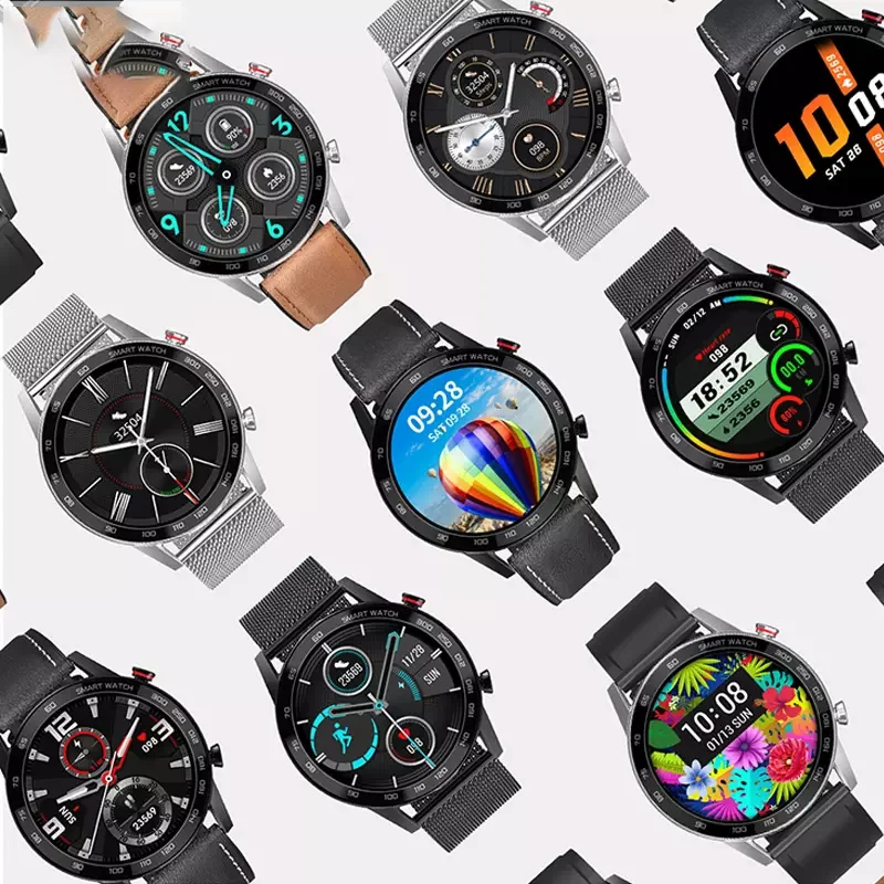 

Mi Eco-Chain official store 2021 new IP68 waterproof BT call smart watch DT95 for Xiaomi mobile phone oppo Huawei