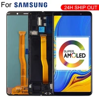 6 0 super amoled lcd for samsung galaxy a7 2018 a750 sm a750f a750f display with touch screen assembly replacement part