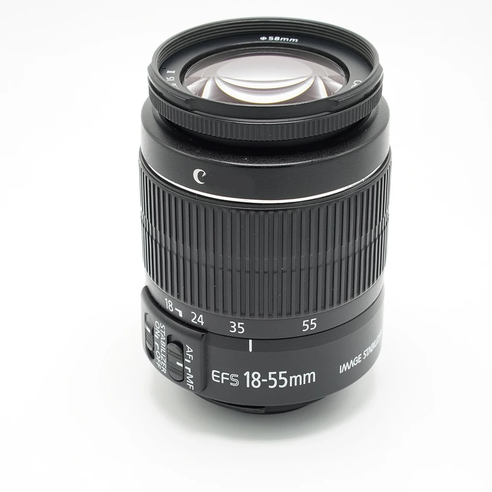Б/у Canon EF-S фирменнй переходник для объектива 18-55 мм F/3 5-5 6 IS II объектив камеры SLR |