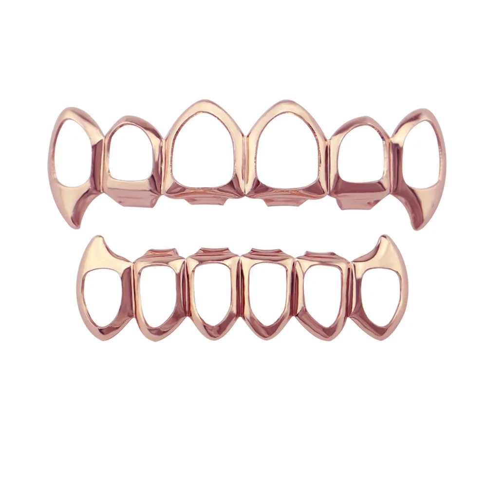 Набор полых зубов 4 цвета по индивидуальному заказу недорогой набор в стиле хип