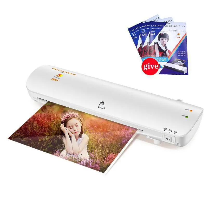 Qianfan и бонсай L408 фотоаппарат через пластиковую машину мини-файл А4 пластиковая