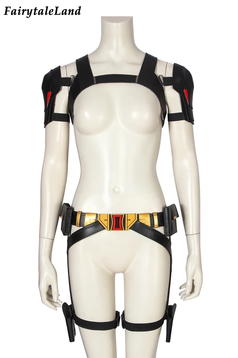 Комбинезон для косплея интимный черный с реквизитом герой 2021 Наташа костюм вдовы