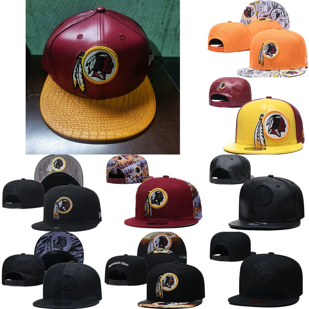 Кожаная бейсболка Вашингтон для женщин и мужчин двухцветная Снэпбэк Кепка