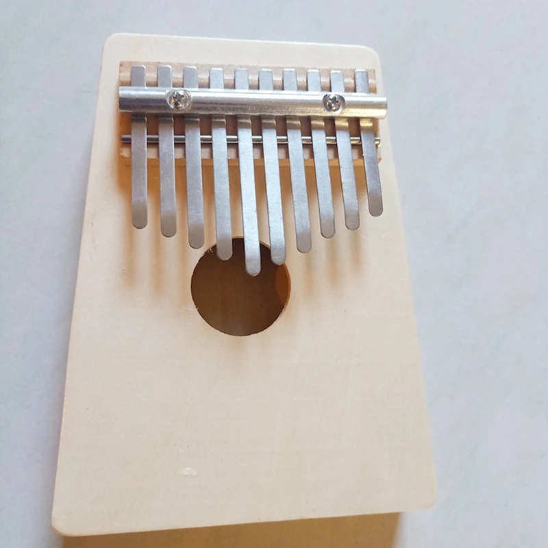 

10 Keys Kalimba DIY Thumb Piano Finger Hand Thumb for Beginner Children Kids Gift