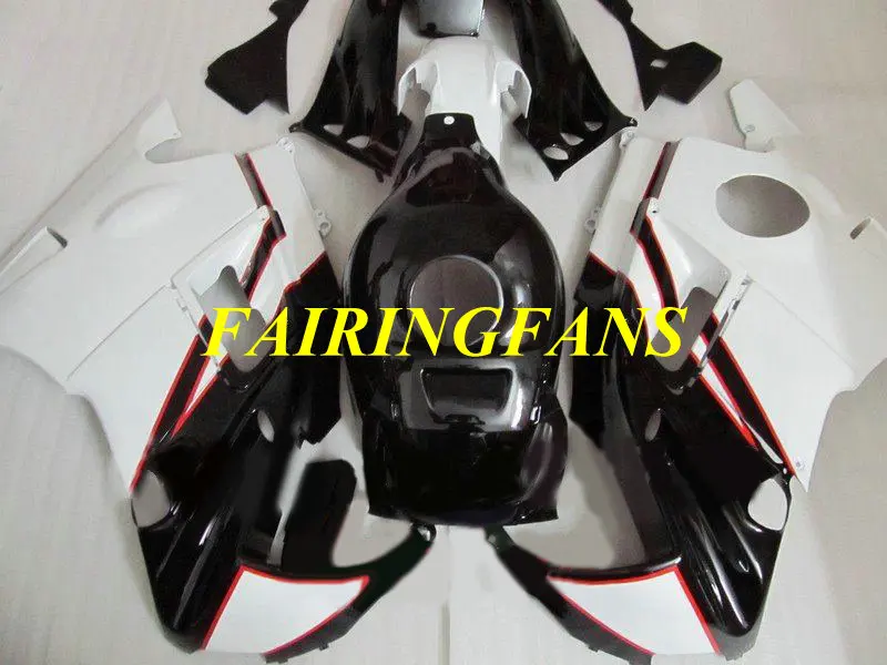 Комплект обтекателей для HONDA CBR600F2 91 92 93 94 CBR 600 F2 600F2 CBR600 1991 1994 черно белые