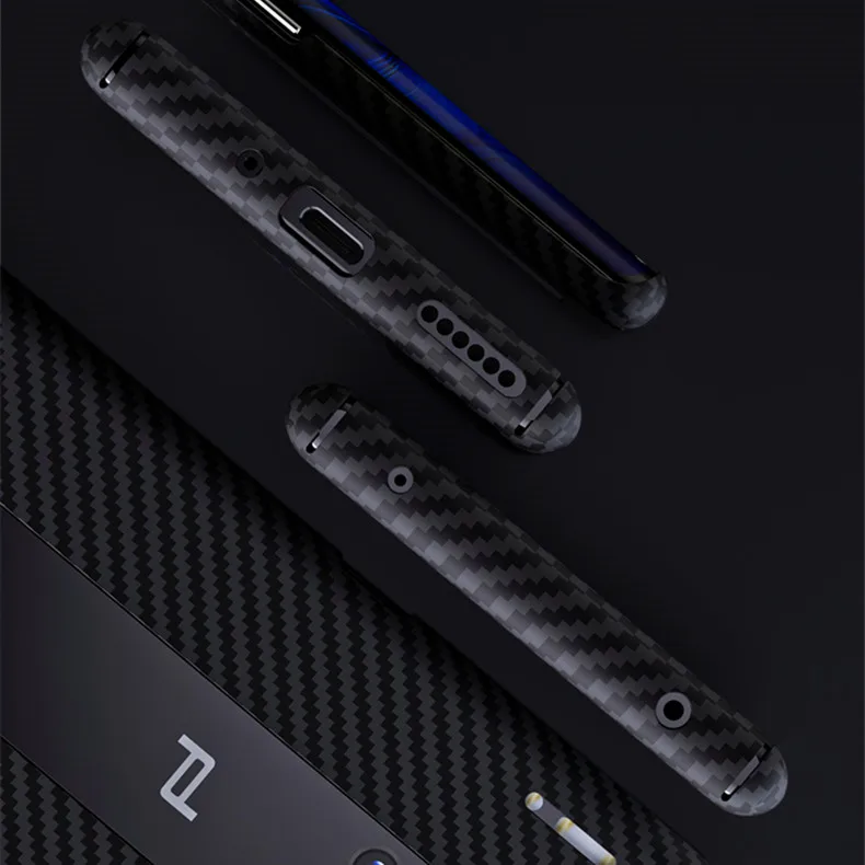 

Luxury brand thin light Carbon fiber case For huawei mate 20 30 RS bumper phone shell