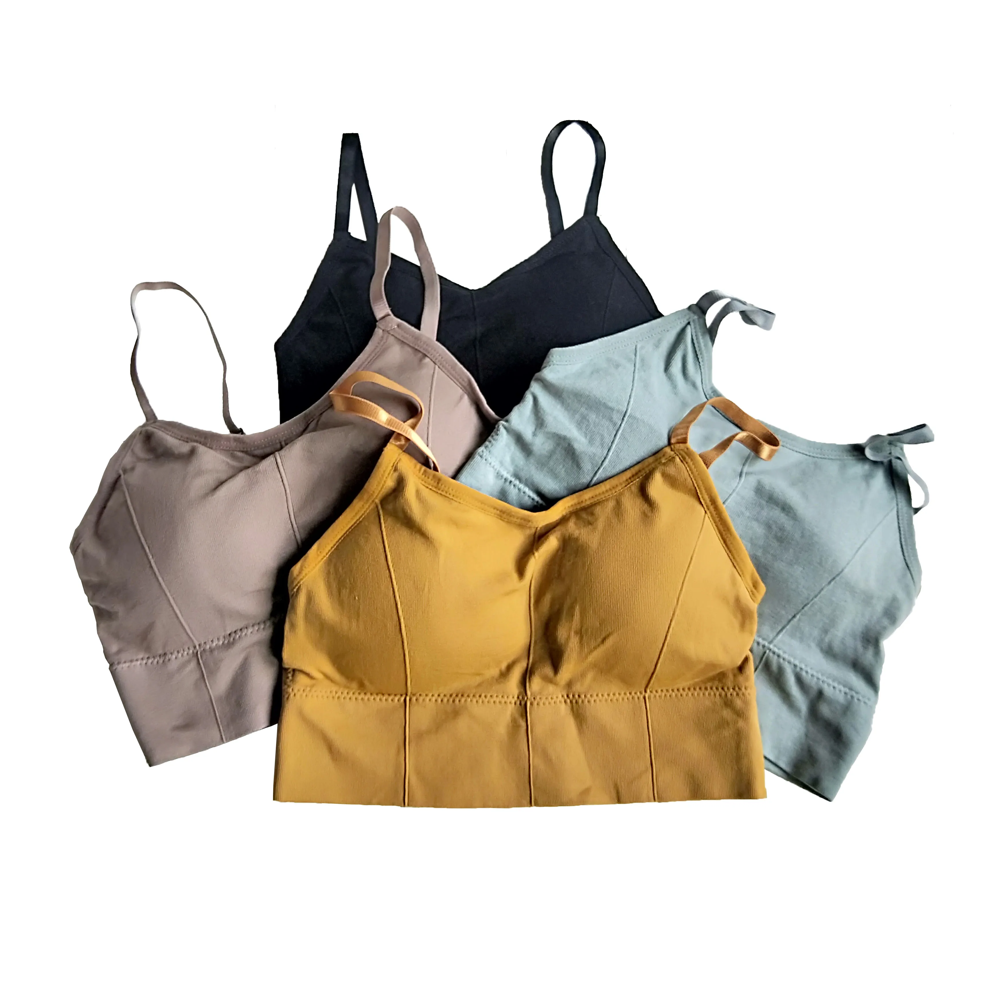 Женский спортивный бюстгальтер без косточек цвет в ассортименте 1 шт | Спорт и