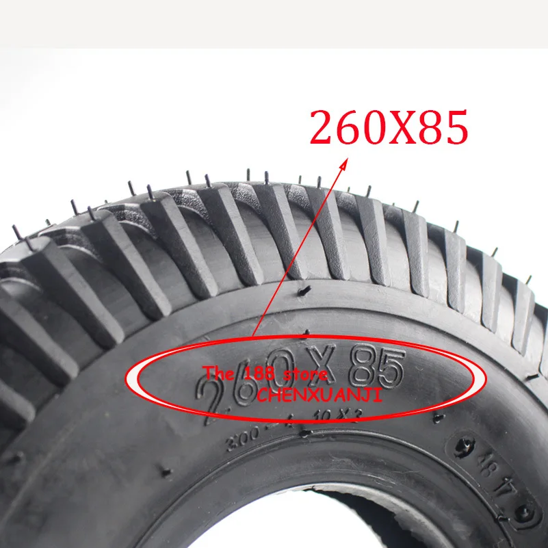 Супер шина 260x85 и внутренняя труба 3 00-4 (10x3 дюйма 260*85) Knobby Scooter ATV шины для картинга