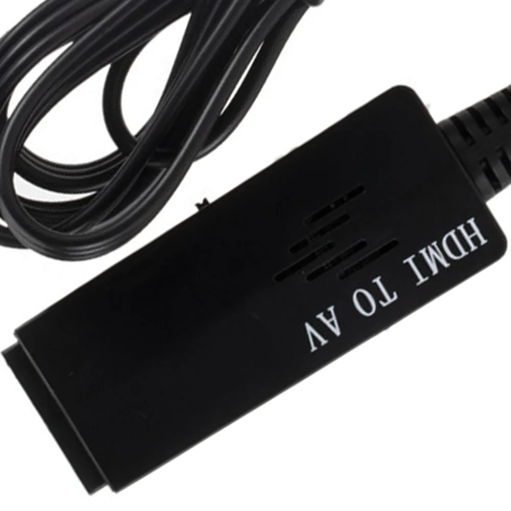 HDMI в 3 RCA CVBS Full HD видео 1080P AV Scart композитный адаптер конвертер инструменты для VCR PS4