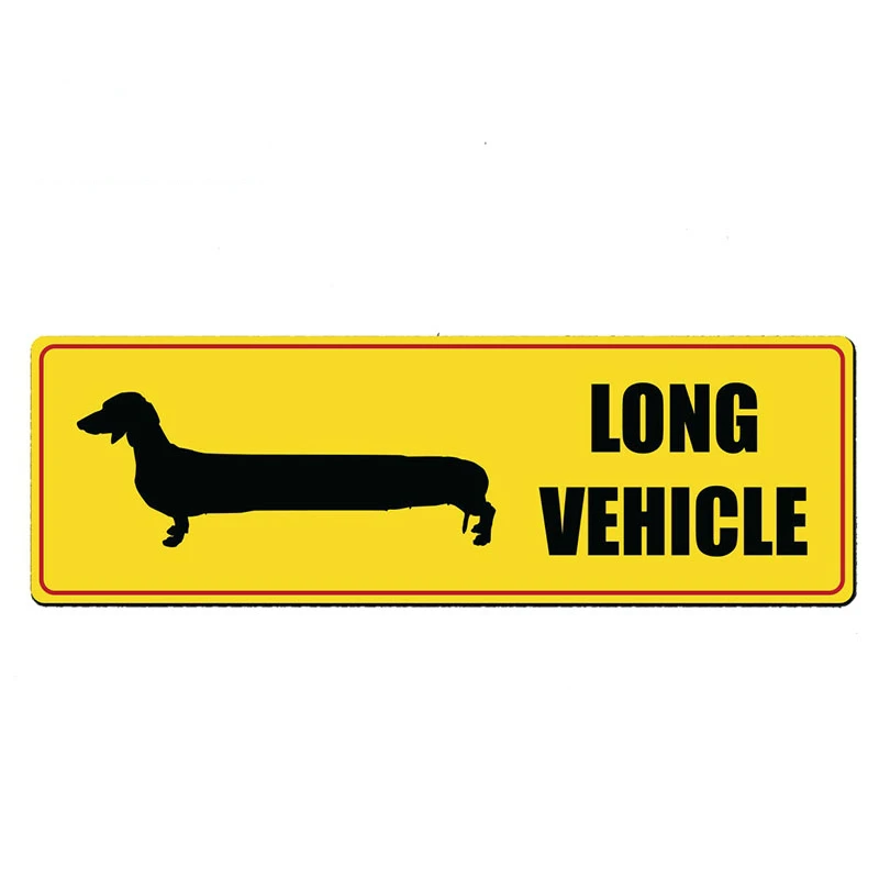 Dawasaru длинные транспортного средства забавные персонализированные наклейки для