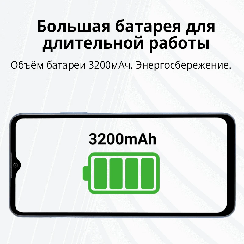 Смартфон ZTE Blade A51 2+32GB 6 52-дюймовым HD+ экраном и двойной камерой устройство