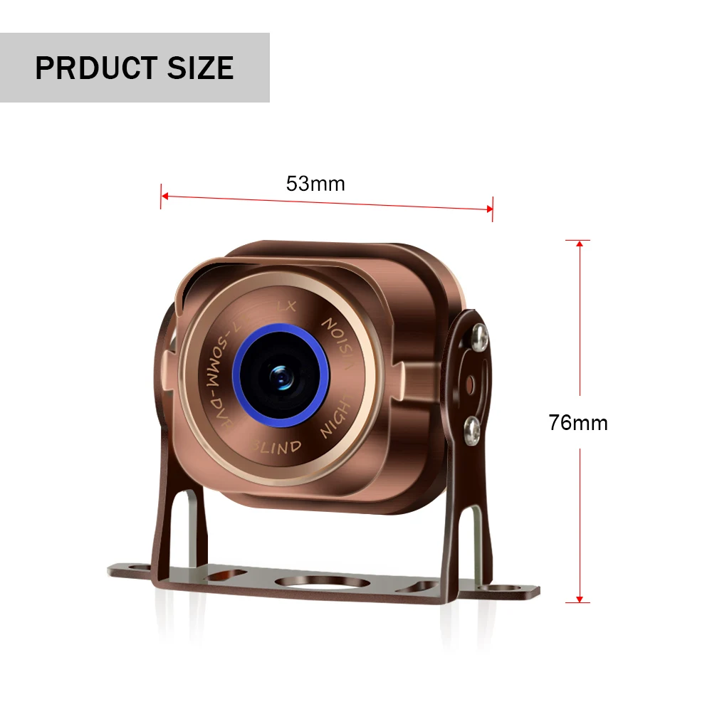 

AHD/HD Car CCD Reverse Camera IR Night Vision Rear View Cameras Trailer RV Pickup Truck Parking Accessories 12-24V