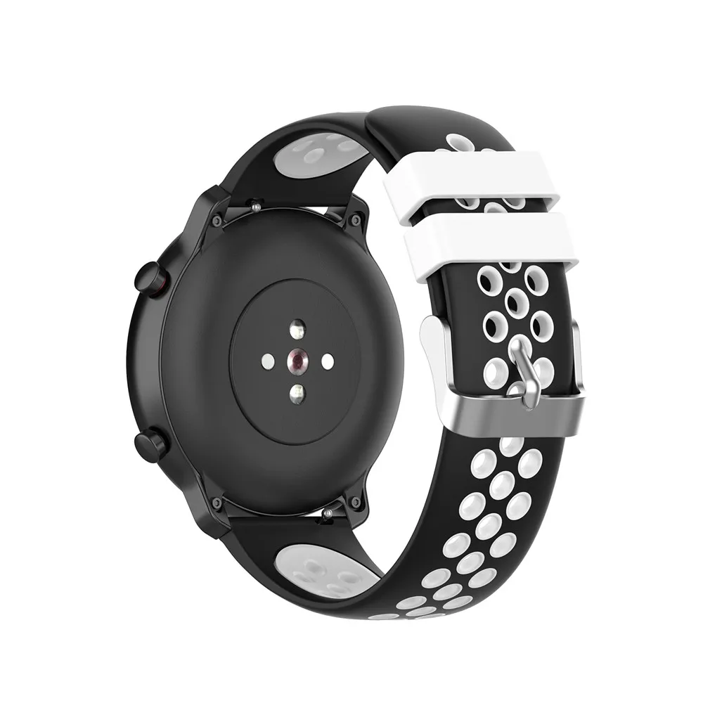 Силиконовый ремешок 20 мм для Garmin VIVOMOVE 3/HR Sport для samsung Galaxy Watch 42 мм R815 для Timex Weekender/Expedition