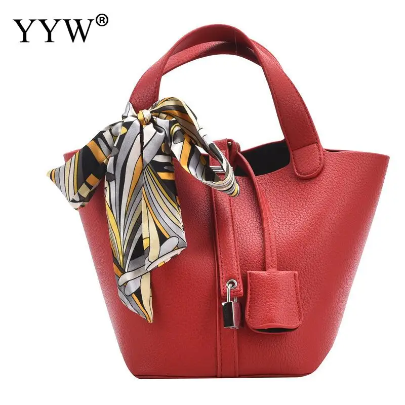 

Quality Leather Busket Handbags Handbags for Women with Ribbon Bags 2021 Women Brand bolsa feminina Small Handbag Female Bolsos