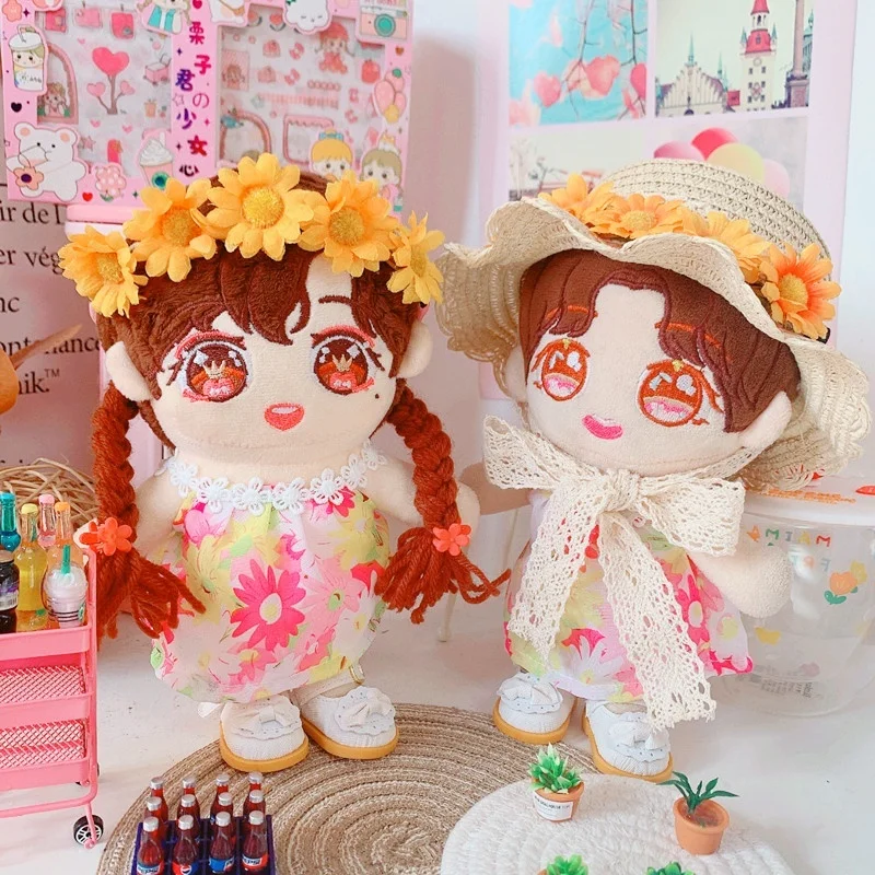 

Одежда для кукол-звезд, кукольная одежда, игрушка для детей, одежда в богемном стиле, шифоновая юбка в виде подсолнуха, платье для куклы 20 см, ...